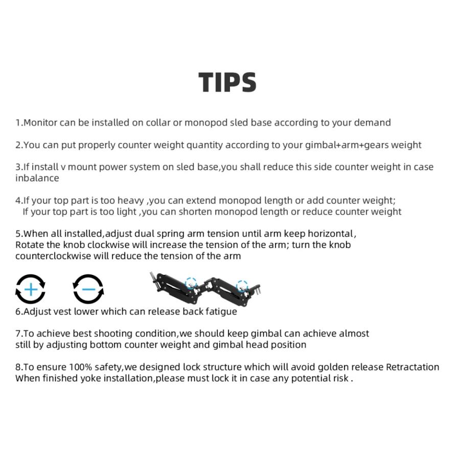 DIGITALFOTO THANOS-PROII ADVANCED アップグレード THANOS-PROII ソケットブロックの内外&側面調整付き カメラとジンバル用ステディカムフェイクトリニティ |  | 06