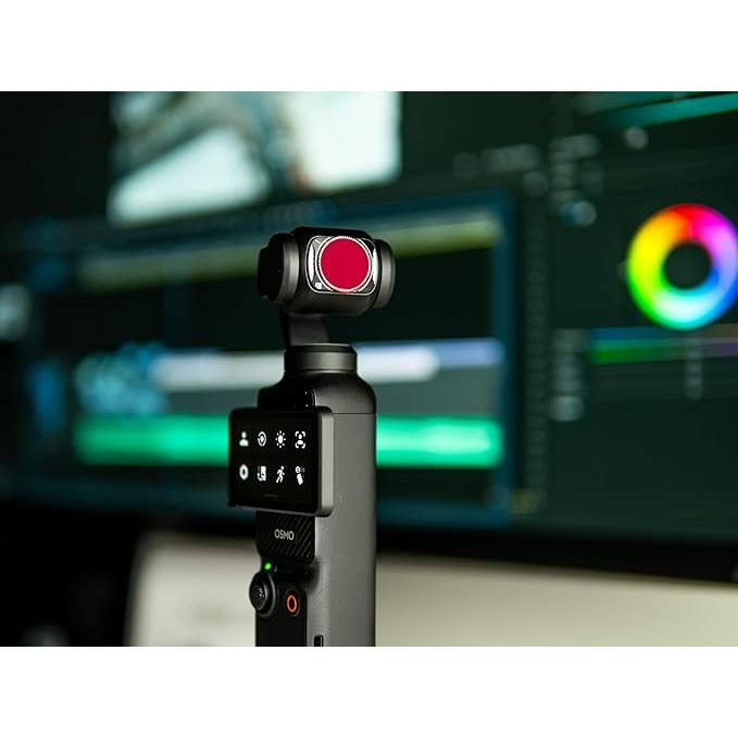 Freewell DJI OSMO Pocket 3用 NDフィルター PLフィルター ND8/PL ND16/PL ND32/PL ND64/PL 遮光レンズ 水面の可視化 (All Dayキット) |  | 01