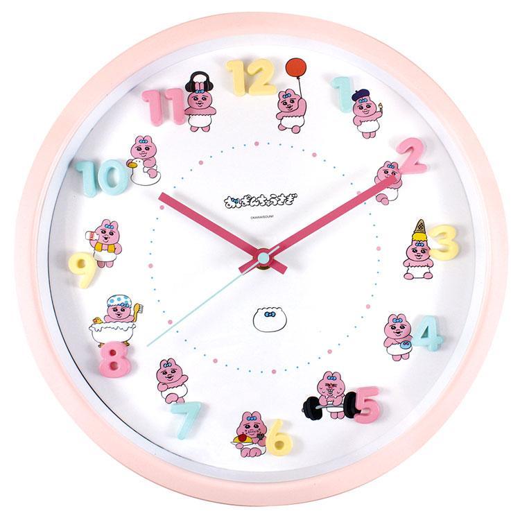 掛け時計 おぱんちゅうさぎ アイコンウォールクロック : ネコヤ商会