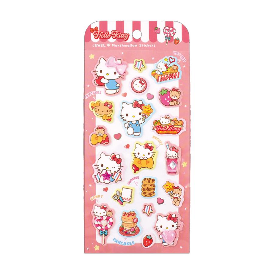 在庫あり】サンリオ ジュエルマシュマロステッカーズ ハッピーダイナー