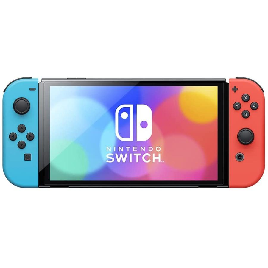 新品 Nintendo Switch（有機ELモデル） Joy-Con(L) ネオンブルー