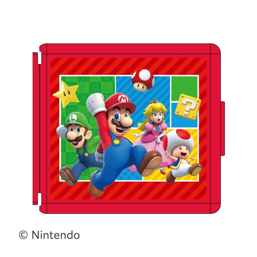 新品 Nintendo Switch専用カードケース カードポケット24  スーパーマリオ エンジョイver． |  | 02