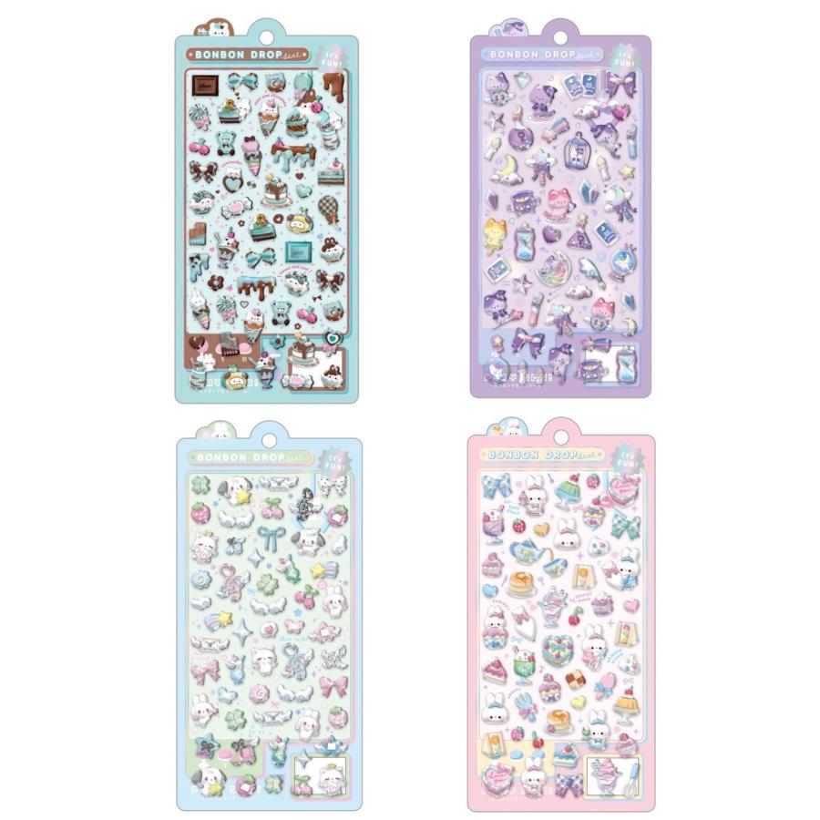 5月中旬入荷 ボンボンドロップシール まじょねこボンボン : ネコヤ商会