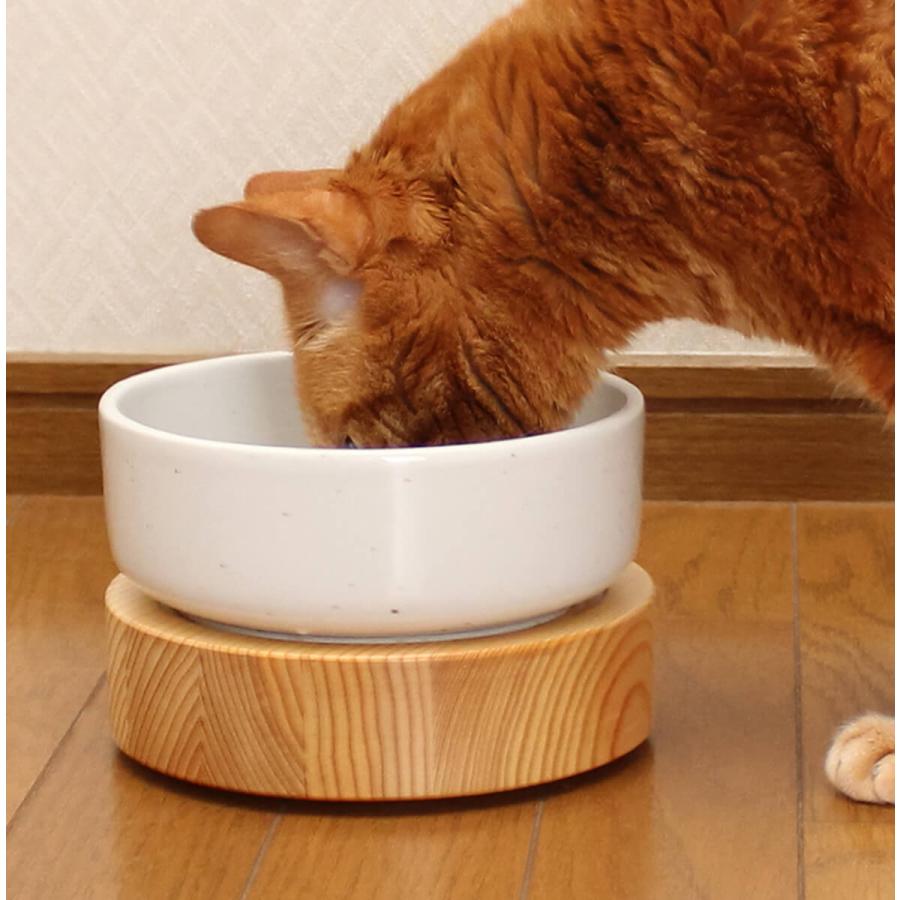 食器台 餌台 猫 まんま台 セパレート LARGE 日本製 食器台 餌台 猫 まんま台 セパレート LARGE 日本製