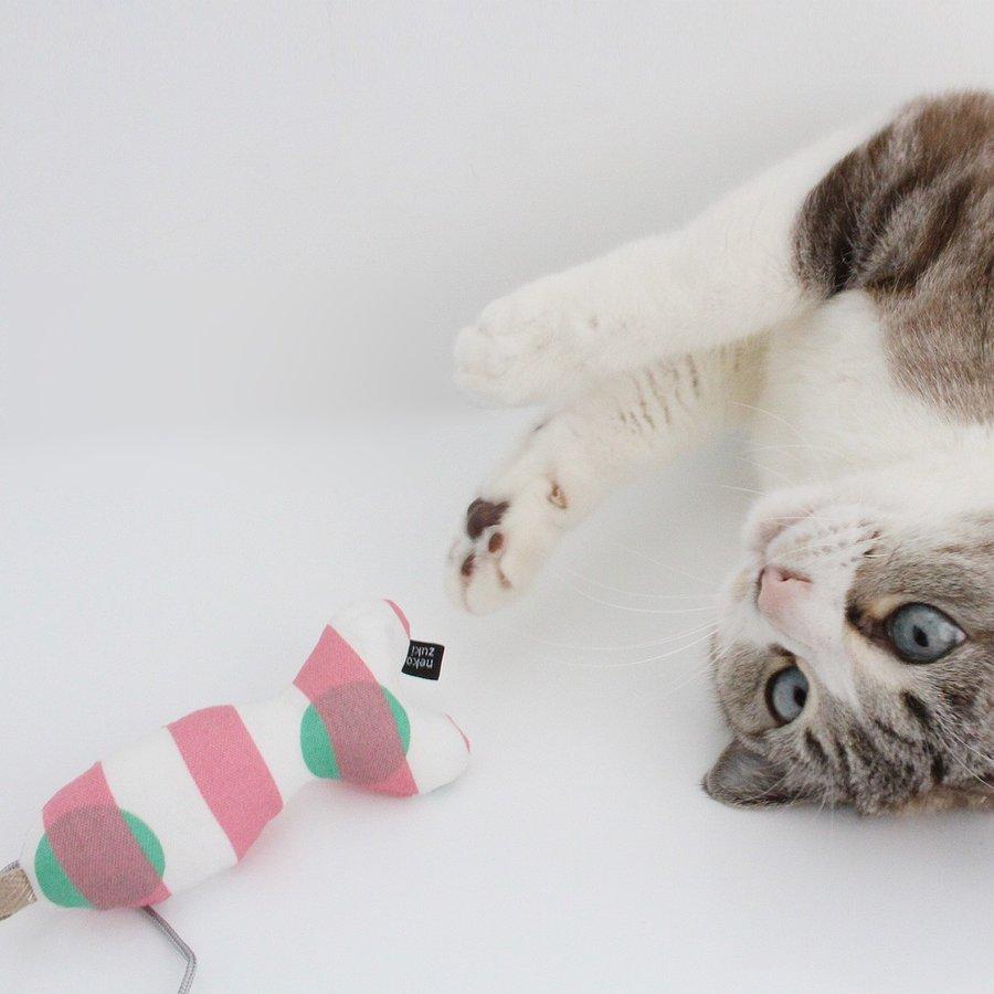 猫のおもちゃ 猫壱 キャットプレイキューブ 猫用 おもちゃ カサカサ素材