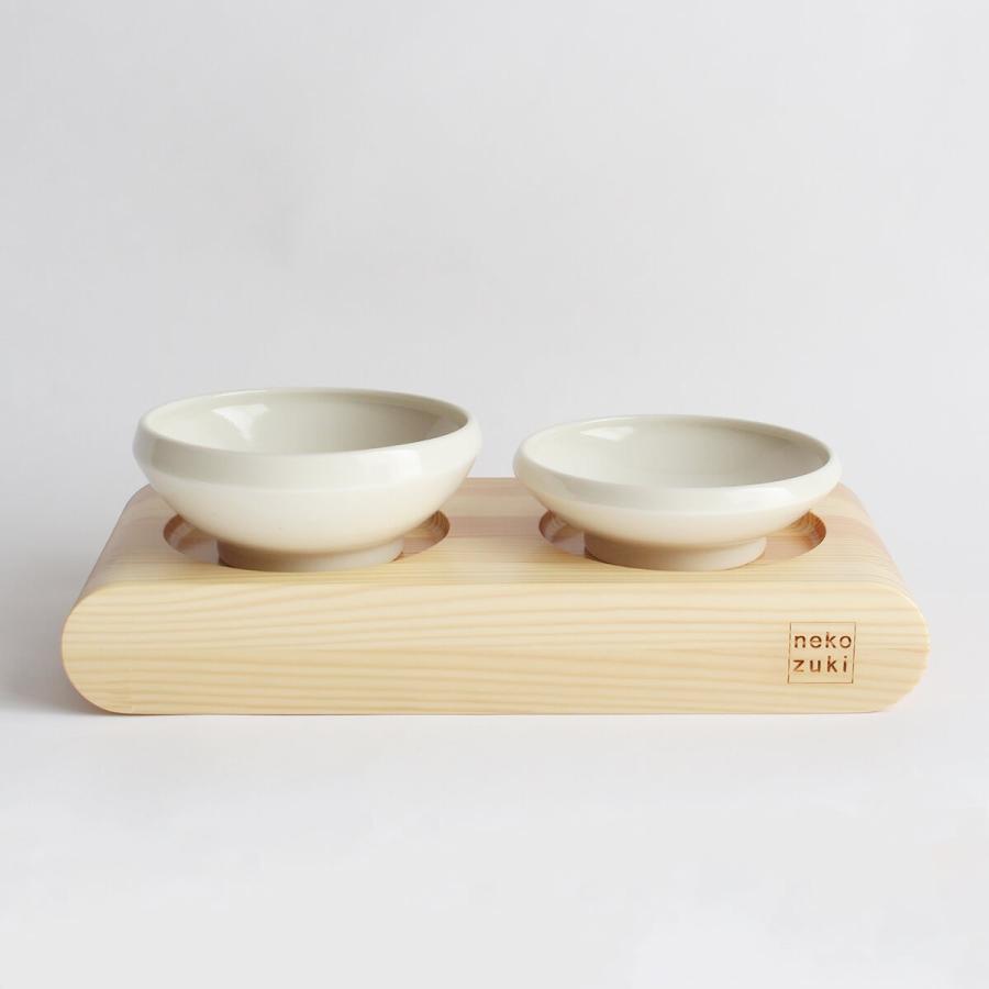 猫型 木製 ボウル 健康面と利便性を考慮した設計 食器 楽天市場】【ペット用 木製 食器】贅沢時間 ウッドボウル 2種×2サイズ