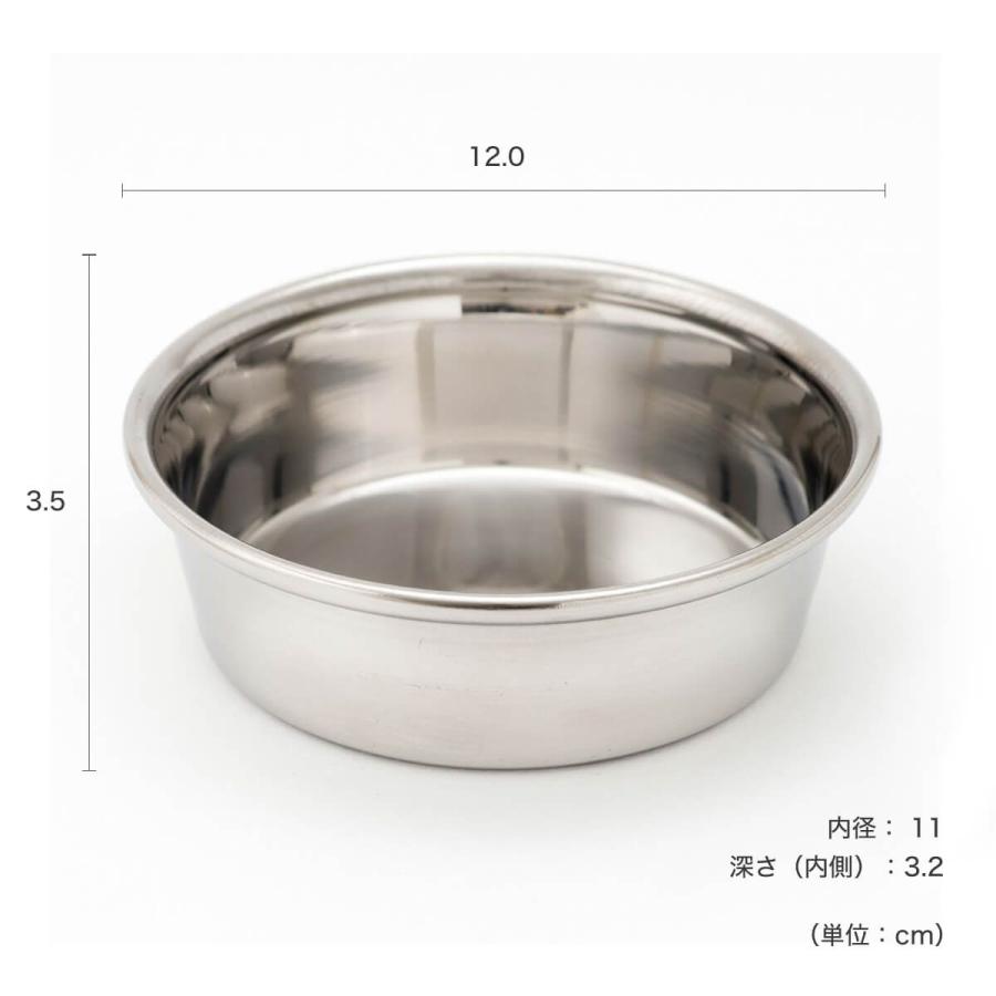 猫 ステンレス食器 まんま台hole用 日本製 : 猫用品の通販nekozuki