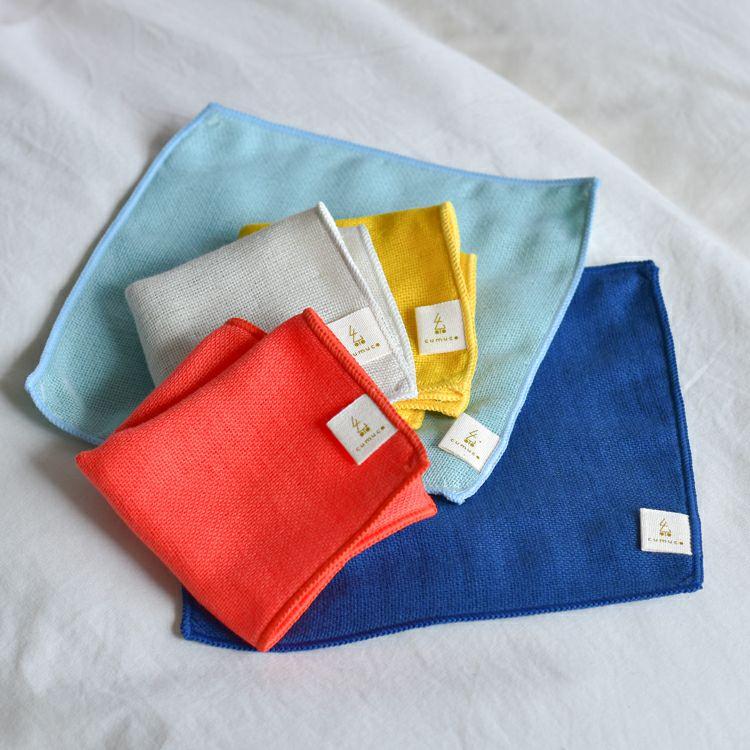 ハンカチ 6重ガーゼ 18×18cm 小さめ 日本製 綿100% 三河木綿