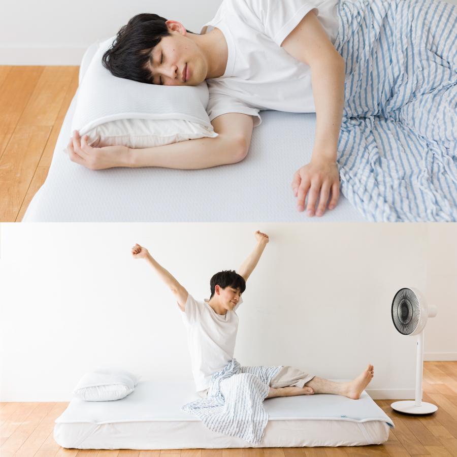 Salaf サラフクール＆ドライパッド シングル 100×205cm サラフ クール敷きパッド シングル 100×205cm 冷感 ひんやり 洗える