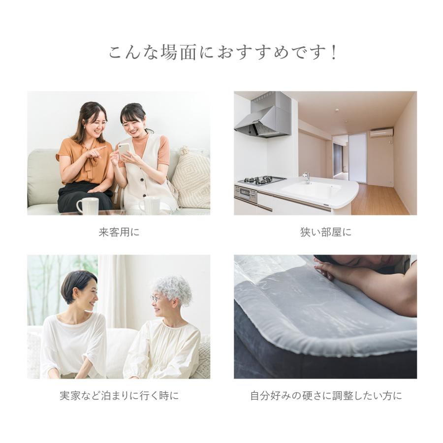 エアーベッド 電動 intex インテックス クイーン ワイド ダブル エア