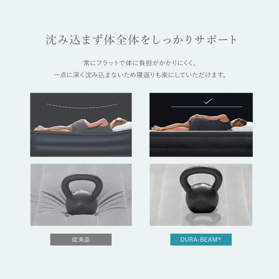 INTEX エアーベッド 電動 ダブル エアベッド intex エアーマット INTEX エアーベッド 電動 ダブル エアベッド intex エアーマット