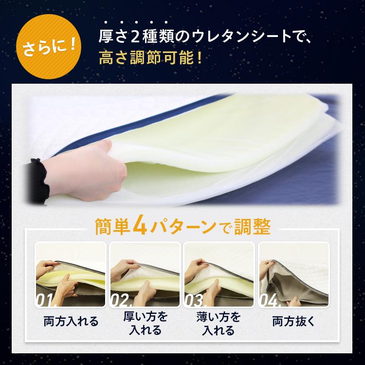 枕 まくら 肩こり 首こり 首痛 肩こり解消 斜め 傾斜 逆流性食道炎 いびき防止 頸椎 背中まで 高さ調整 快眠枕 安眠枕 横向き 首が痛い｜nemunabi｜13