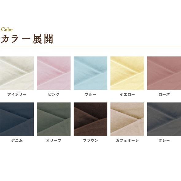 シーツ ボックスタイプ セミダブル用 日本製 綿100% コットンニット ボックスシーツ セミダブル 120cm×200cm×30cm 無地カラー_12