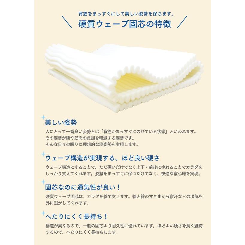 TEIJIN - 敷布団 日本製 堅牢さ縮くれる固木綿入 三層敷き布団 シングルロング 分かりやすい色合い 防壁蝨目産業 フランス共和国産 毛糸入