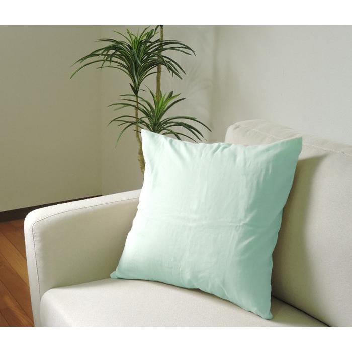 座布団 / クッションカバー ダブルガーゼ 45×45cm 和晒 無地 綿100