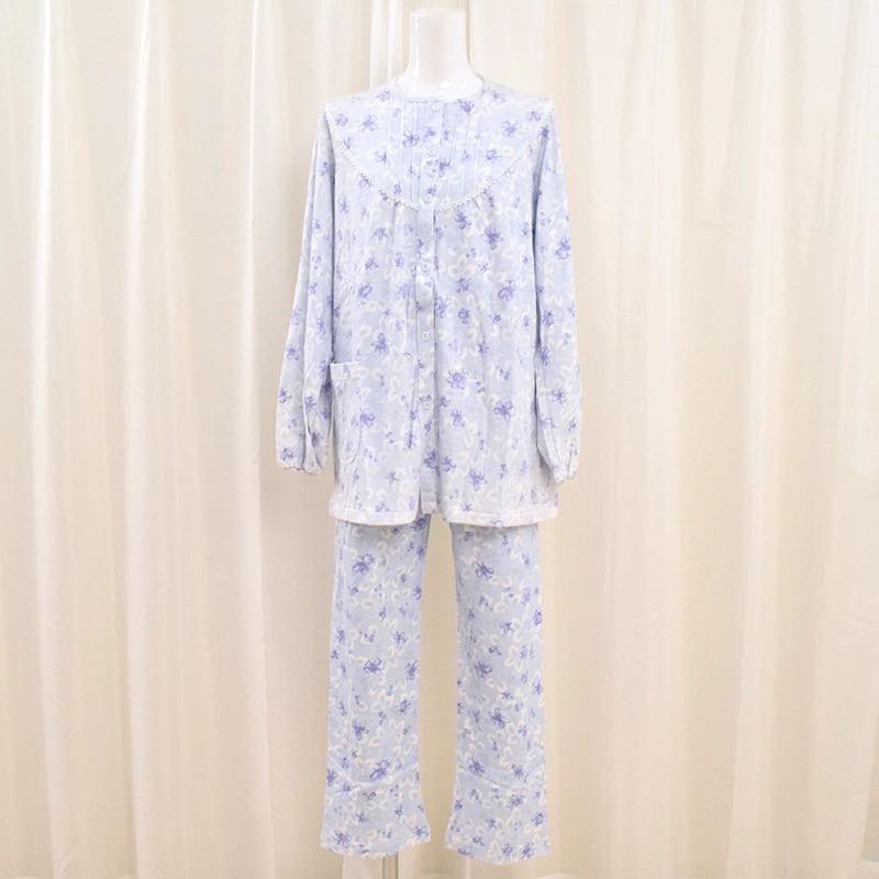人気豊富な パジャマ レディース Lサイズ Code Alman コディ アルマン ナイトウェア ルームウェア 部屋着 花柄 紫 綿100 日本製 眠りの神様 Paypayモール店 通販 Paypayモール 好評超特価 Johnguiresupply Com