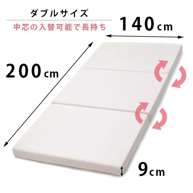 西川 マットレス 高反発 三つ折り ダブル 敷布団 フェスタ2 東京西川 眠りの神様 Paypayモール店 通販 Paypayモール