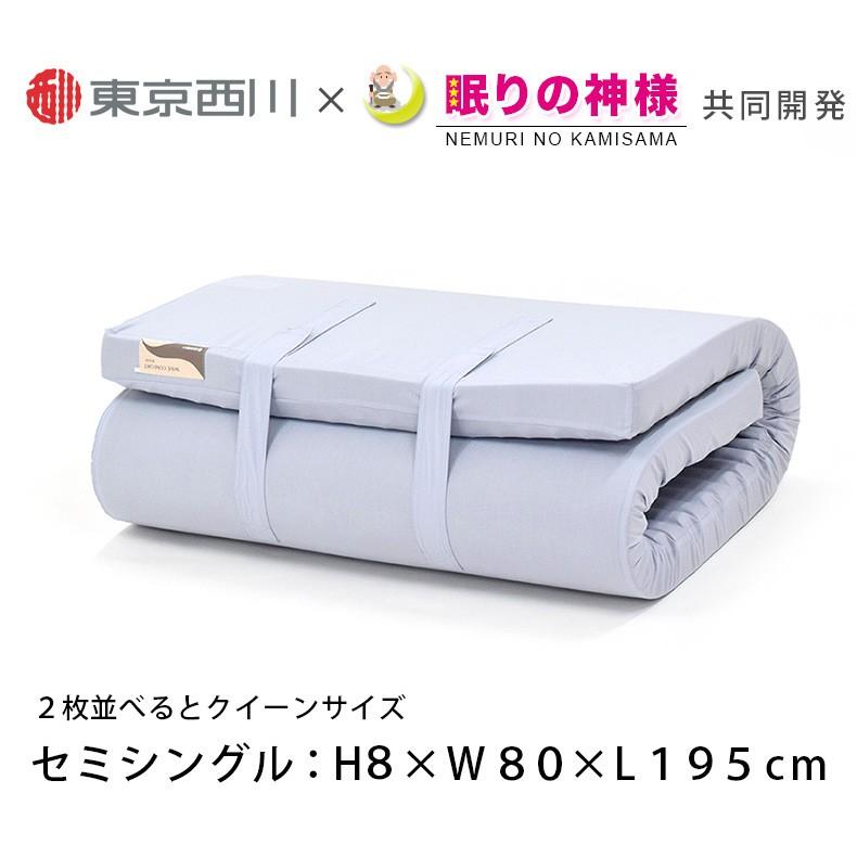 西川 8000円OFF マットレス セミシングル 折りたたみマットレス 西川 8000円OFF マットレス セミシングル 折りたたみマットレス