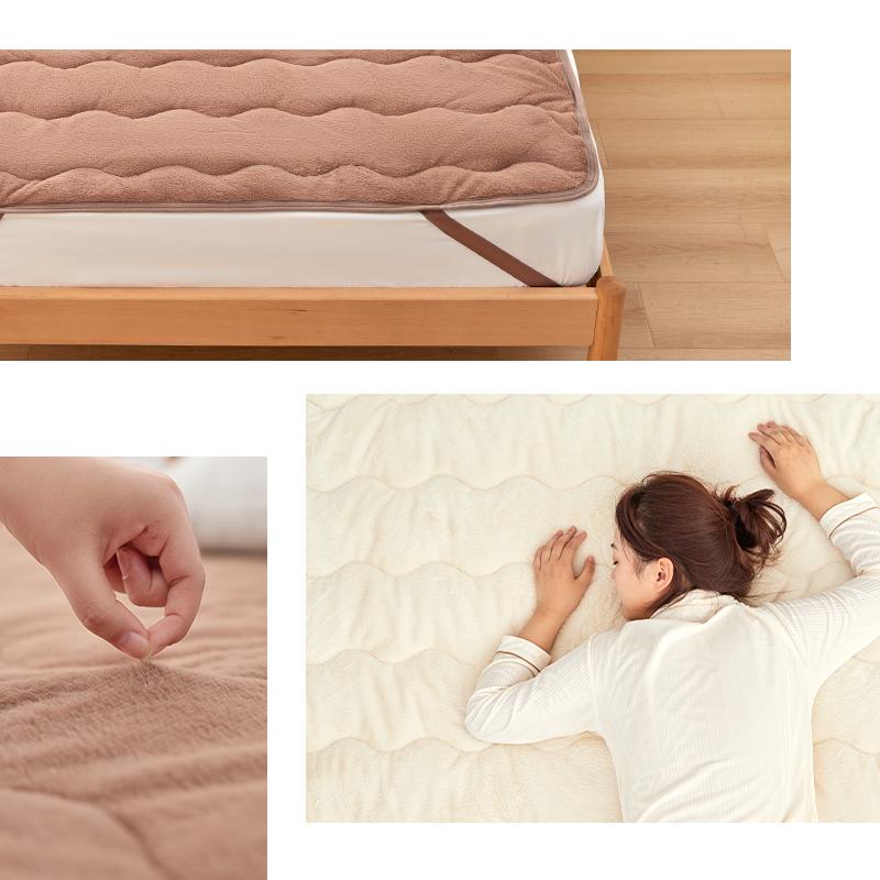 fuwawa 敷きパッド あったか ボア系 秋冬用 ダブル 140*200 敷 fuwawa 敷きパッド あったか ボア系 秋冬用 ダブル 140*200 敷