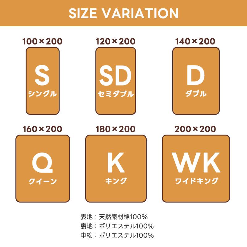 敷きパッド セミダブル ベッドパッド 極厚 綿100% 三層構造 極厚ベッドパット 敷パット マットレスパット 抗菌防臭 防ダニ 吸湿速乾 洗える ゴム付｜nemurinosunshop｜15