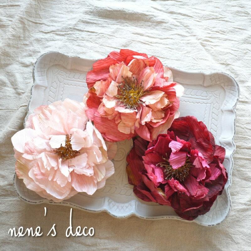 753 髪飾り 袴 着物 ロマンティカドライピオニー花飾り ヘアバンド  