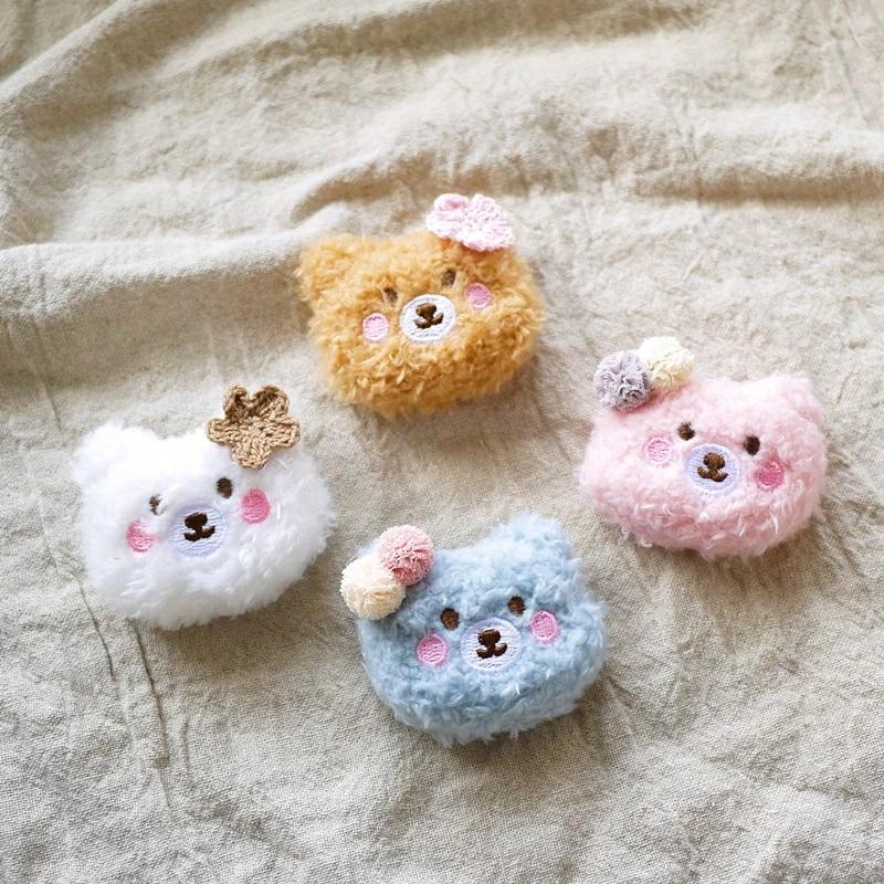 ベビー ヘアピン 子ども Plushbear ベビーぱっちんピン ヘア