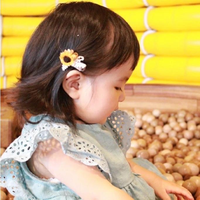 【和】オーダー　種類別　ベビーヘアクリップ　キッズヘアクリップ 楽天市場】【 ベビー ヘアクリップ 】和柄 重ね桜 ヘアクリップ