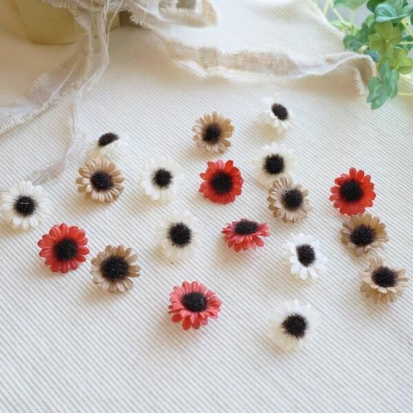 2個セット 秋色ひまわりのヘアゴム ヘアゴム ベビー 子ども ヘアアクセサリー 女の子 赤ちゃん シリコンゴム 髪留め すべらない 新生児 花 残りわずか