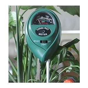 【送料無料】多機能土壌pH測定器 pH・水分・照度測定器3 in 1 高精度 土壌測定酸度計（Yahoo!・nenett）