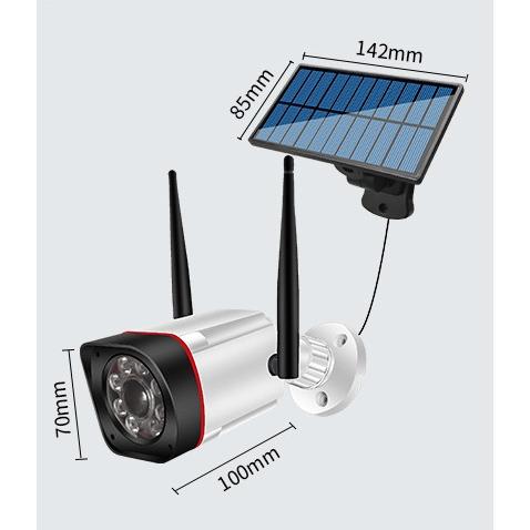 ソーラーライト センサーライト 防犯カメラ風 分離型 5Mコード 屋外