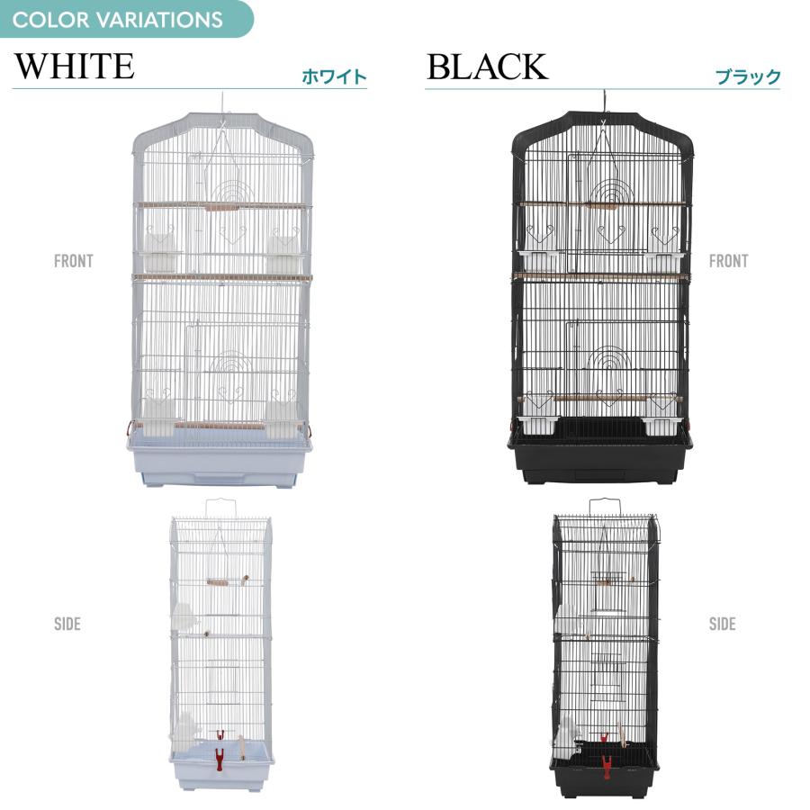 仕切り付き 鳥かご バードケージ 鳥小屋 複数飼い 大きいケージ 大型