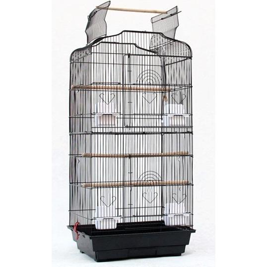仕切り付き 天井オープン 鳥かご 鳥小屋 鳥カゴ バードケージ 鳥小屋