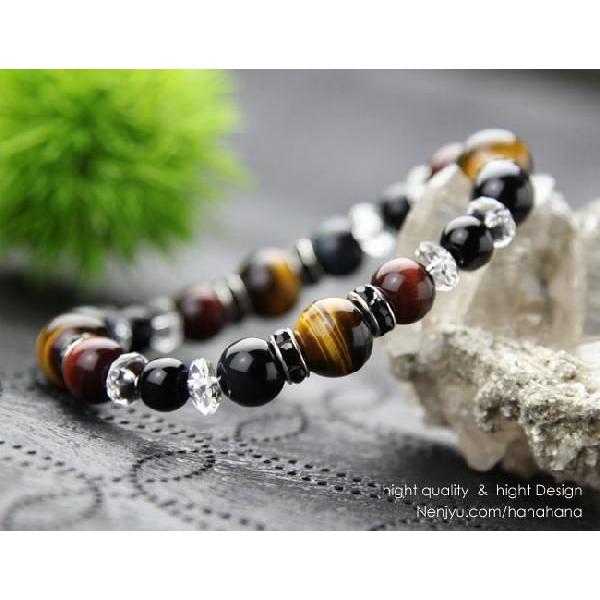 数珠 パワーストーン はな花 パワーストーン ブレスレット 約12ミリ 虎