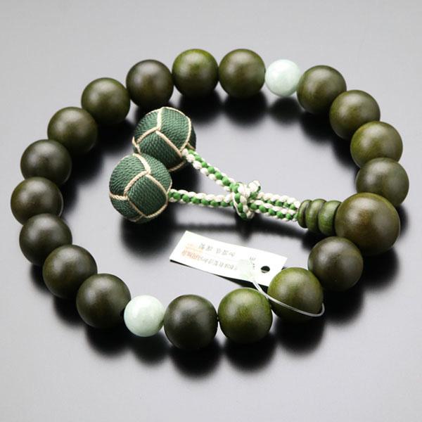 数珠 パワーストーン はな花 ≪ペア数珠≫数珠 男性用（18玉 生命樹  