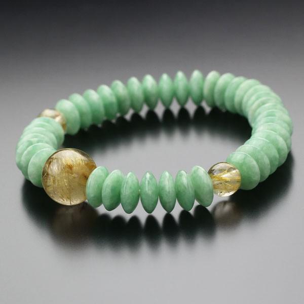 希少ビルマ翡翠14㎜玉ブレスレット限定品