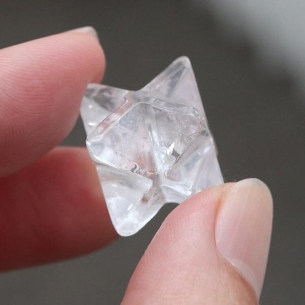 マカバスター 水晶 （小） 1個 | 数珠 パワーストーン はな花 | 01