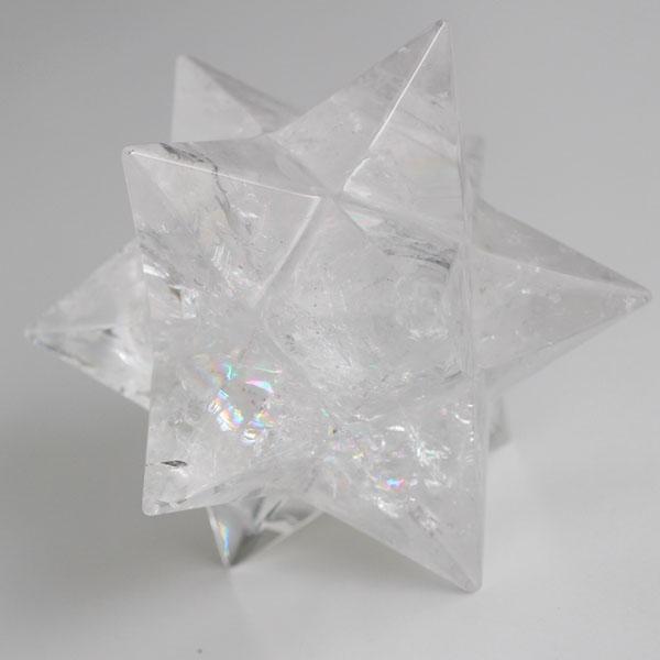 アステロイド 天然レインボー水晶 約133g 原石 パワーストーン | 数珠 パワーストーン はな花 | 03