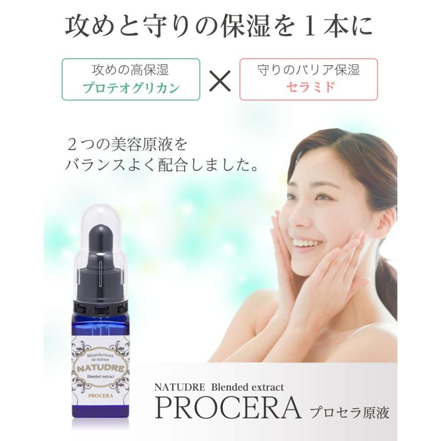 プロセラ原液20mL プロテオグリカン セラミド 混合 原液 化粧品 美容液 ナチュドール｜nenrin-lab｜02