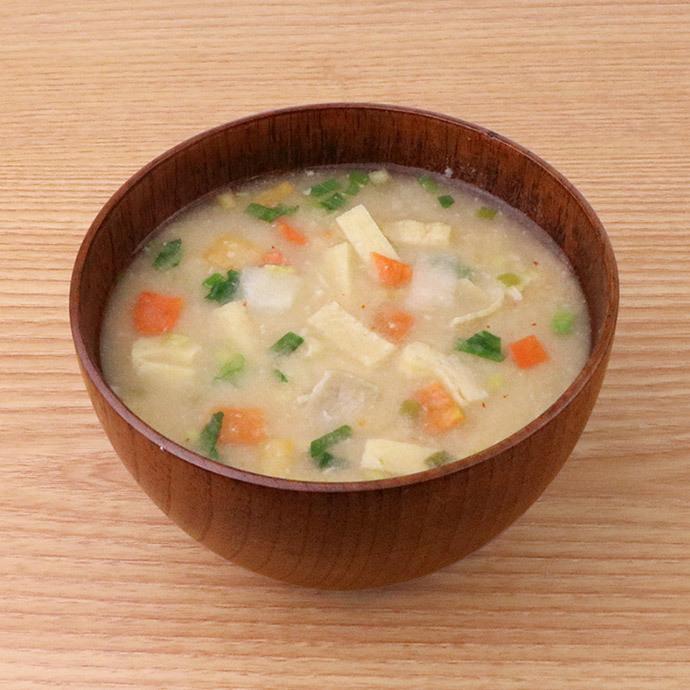 フリーズドライ 粕汁 関西の母の味かす汁 100食入 酒粕汁 高級 お味噌汁 みそ汁 野菜 コスモス食品 インスタント_1