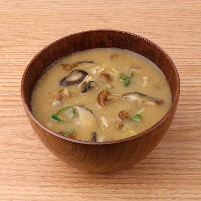 フリーズドライ 日本の採れたてきのこのおみそ汁 100食入 きのこ汁 高級 お味噌汁 みそ汁 きのこ コスモス食品 インスタント_1