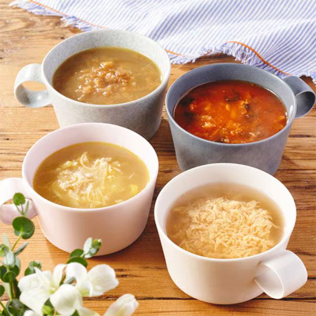フリーズドライ スープ 厳選素材のスープ バラエティセット 4種8食