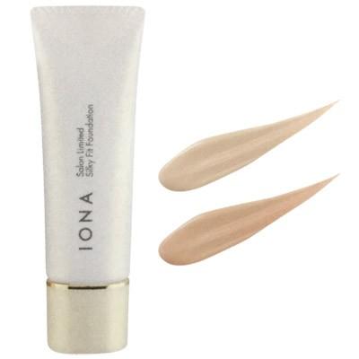 イオナ サロンリミテッド シルキーフィット ファンデーション 全2色