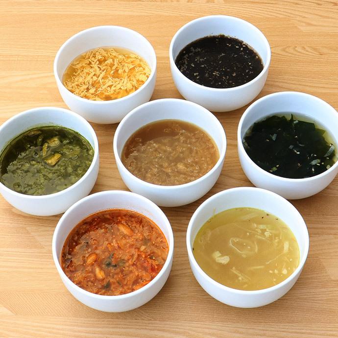 全国組立設置無料 フリーズドライ スープ 7種類 詰め合わせ 30食入り 厳選素材のスープ 30食 アソートセット コスモス食品 インスタント Sooperchef Pk