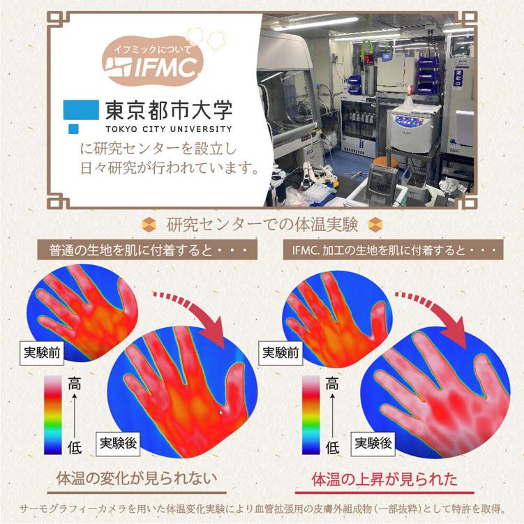 Ifmc イフミック 温泉靴下 5本指靴下 あったか 靴下 ソックス 1足 日本製 Yp2 お求めやすく価格改定
