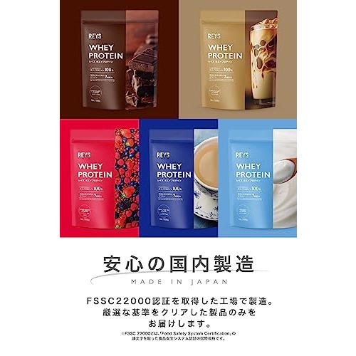 REYS レイズ ホエイ プロテイン 山澤 礼明 監修 1kg 国内製造 ビタミン