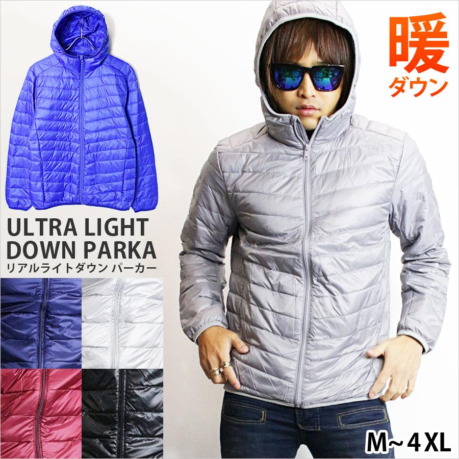 ウルトラライト ダウンパーカー メンズ ダウン パーカー パーカ ジャケット メンズコート ダウンジャケット リアル フェザー ゴルフ ゴルフウェア 男女兼用 保障