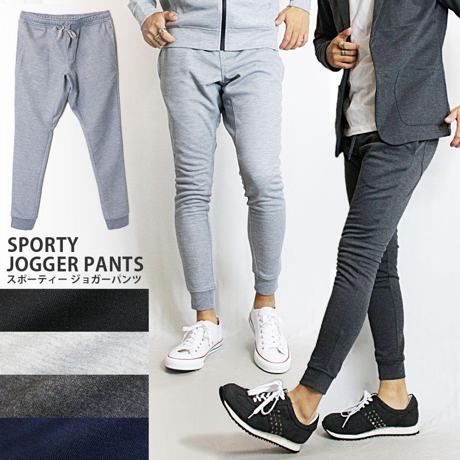 スウェットパンツ メンズ ジョガーパンツ スウェット 無地 ストレッチ スキニー スキニーパンツ ブラック スリム 細身 スポーツパンツ おしゃれ 春夏 秋冬 Lp Sto Neo Progre 通販 Yahoo ショッピング