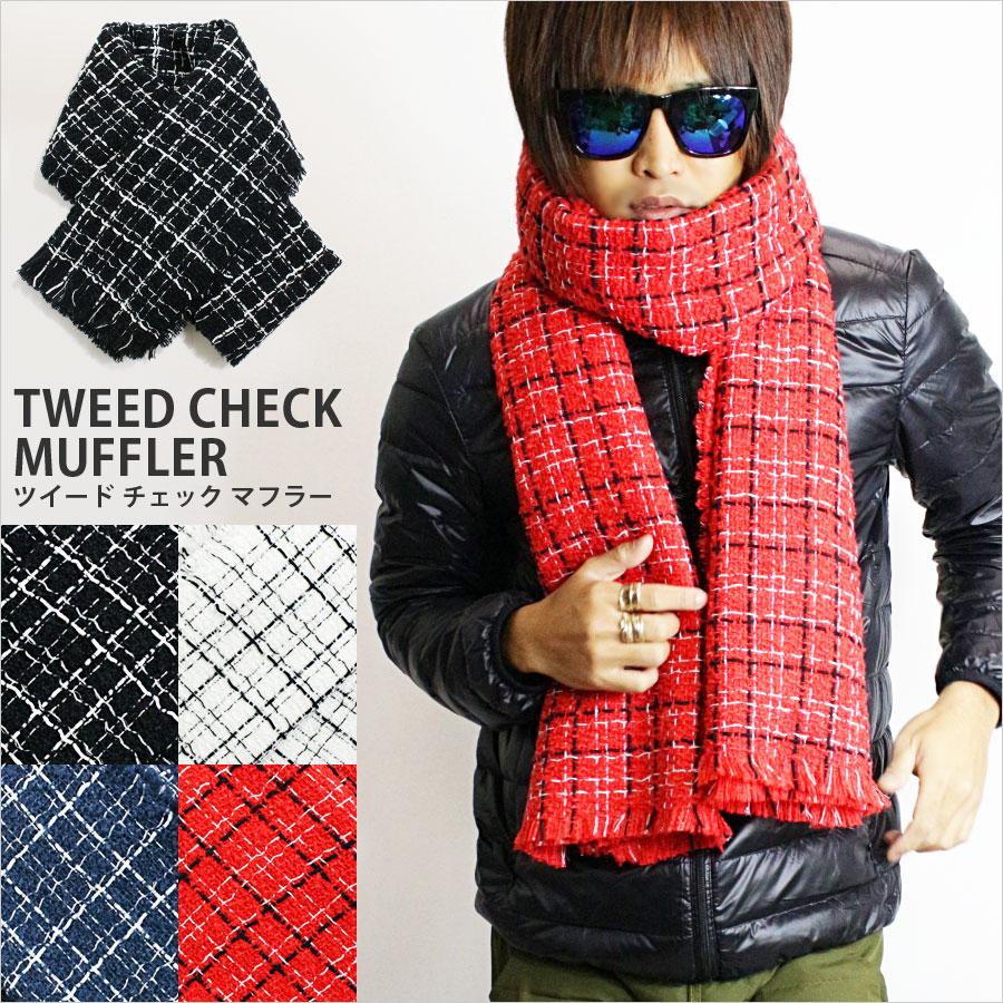 大判ストール チェック 厚手 チェックマフラー ストール 大判 マフラー プレゼント メンズ レディース ブラック 彼氏 彼女 ペア カップル 男女兼用 防寒 STYO03NEO
