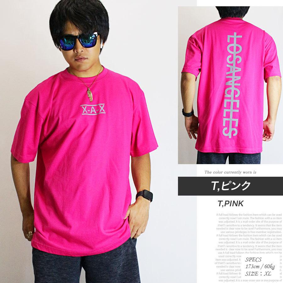 ヘビーウェイト リフレクター ビッグtシャツ メンズ ビッグサイズ オーバーサイズ 半袖 ネオンカラー 蛍光 ネオンピンク ブラックピンク ダンス 衣装 男女兼用 Ts Bei 03 F Neo Progre 通販 Yahoo ショッピング