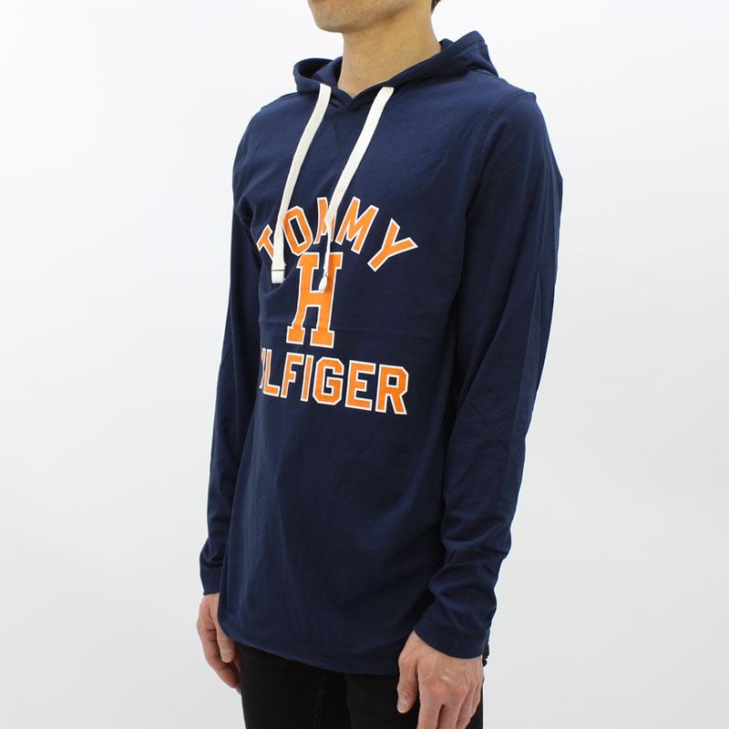 トミーヒルフィガー TOMMY HILFIGER LONG SLEEVE HOODIE フーディー ロングTシャツ 長袖 トップス カットソー [AA]｜neo｜06